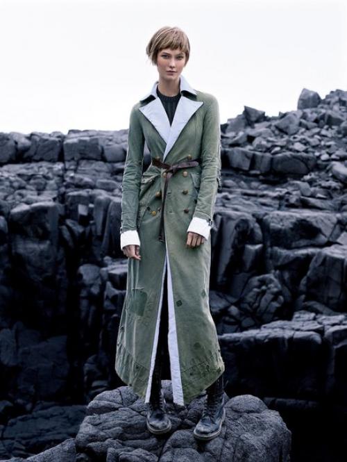 Shore Leave: Карли клосс и Дилан броснен в фотосессии Майкла дженссона для US Vogue November 2015. 05