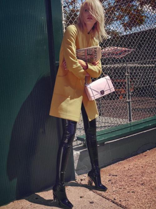 New York, New York: Алина Вебер в фотосессии Густаво зильберштейна для Elle Brasil October 2015. 03