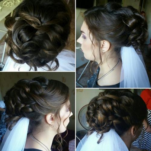 Девочки, запись на свадебные даты продолжается, причёски, укладки, макияж! 06