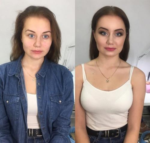 Девочки ищу модель для макияжа. 01