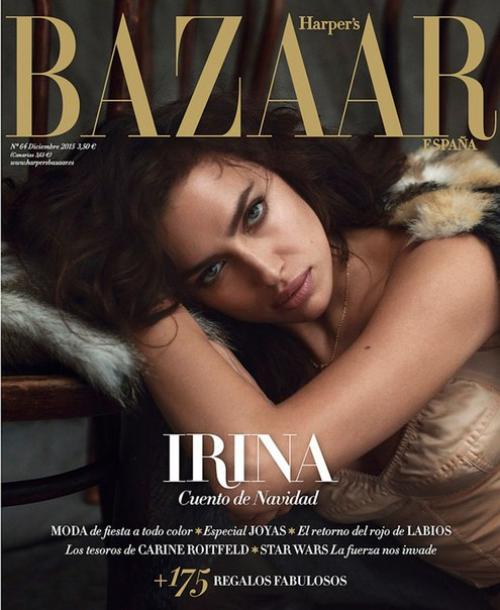 Ирина шейк в фотосессии Нормана джина роя для Harper's Bazaar Spain December 2015. 05