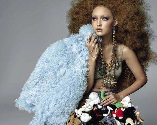 Джиджи хадид в фотосессии Стивена мейзела для Vogue Italia November 2015. 06