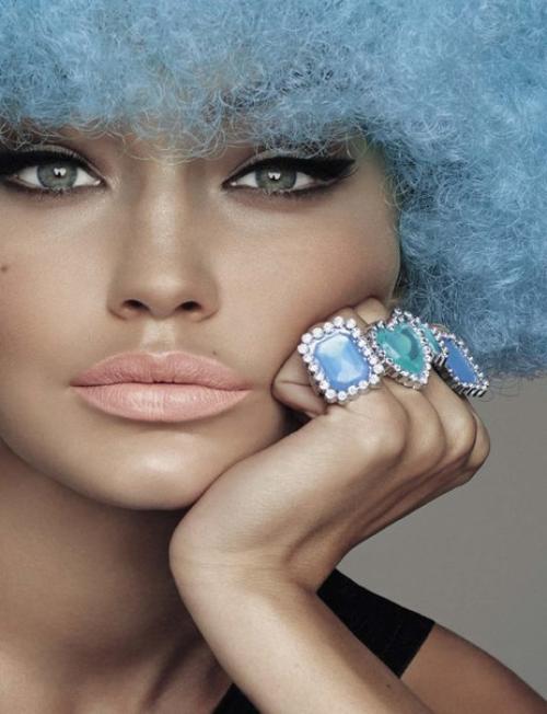 Джиджи хадид в фотосессии Стивена мейзела для Vogue Italia November 2015. 04