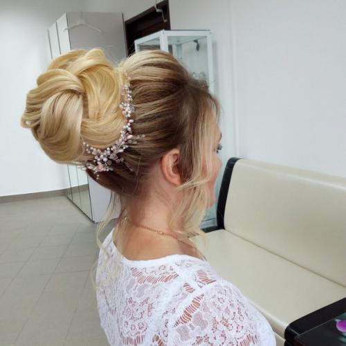 Милые девушки.  Прически вечерние, свадебные, для фотосессии. 03