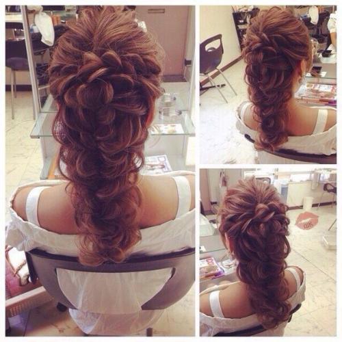 Салон лакк мусс приглашает милых дам на вечерние причёски и макияж? 03