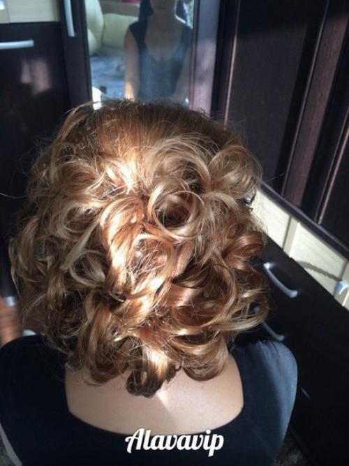 Дорогие девушки вечерние прически и профессиональный макияж для вашего шикарного образа! 04