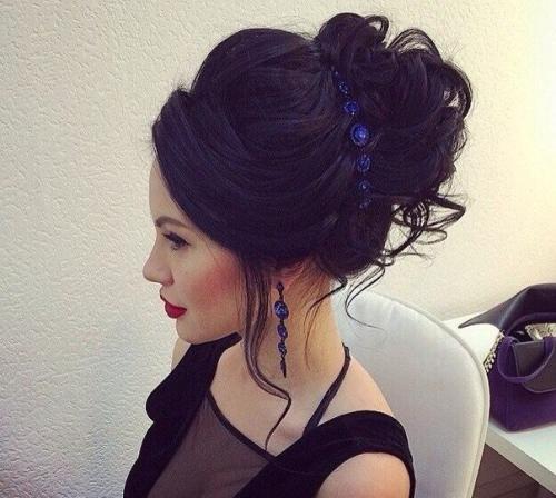 Салон лакк мусс приглашает милых дам на вечерние причёски и макияж? 05