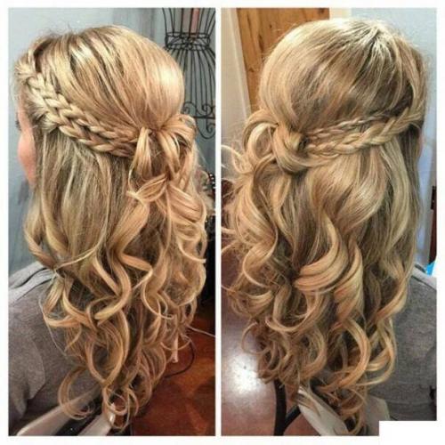 Салон лакк мусс приглашает милых дам на вечерние причёски и макияж? 06