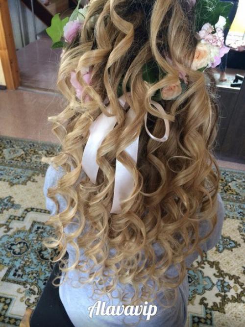 Дорогие девушки вечерние прически и профессиональный макияж для вашего шикарного образа! 05