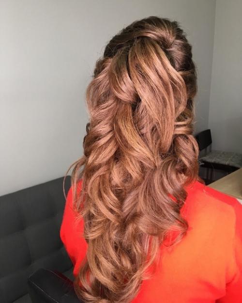 Тольятти!  До 20 декабря экспресс - образ (локоны/косы и макияж) - 1800 р. 02