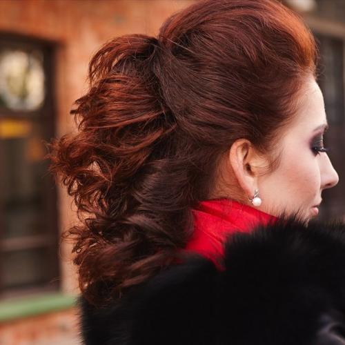 Милые девушки.  Прически вечерние, свадебные, для фотосессии. 05