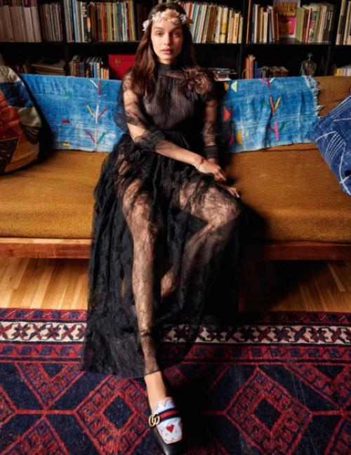 Лума гроте в фотосессии Памелы хэнсон для Elle France February 2016. 02