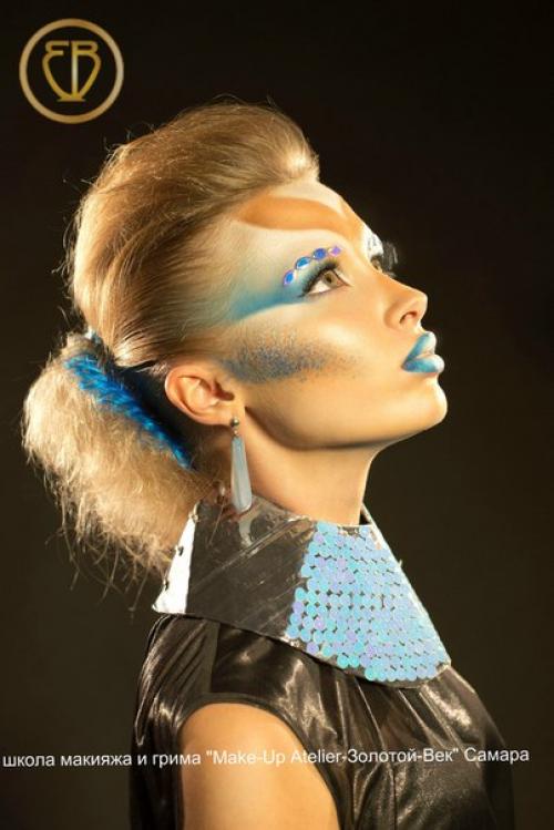 Образ Земля.  Макияж: Черкасова Елена. 01