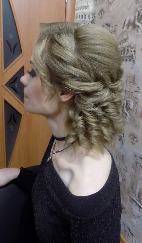 Милые девушки?  Приглашаю вас на вечерние прически и локоны до 600 рублей? 04