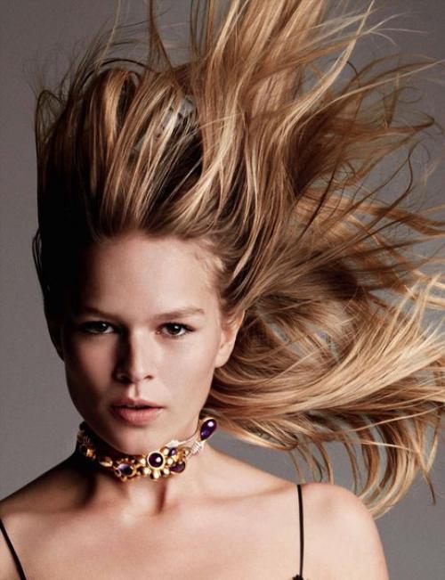 Miss Flora: Анна эверс в фотосессии Патрика демаршелье для Vogue Germany March 2016. 03