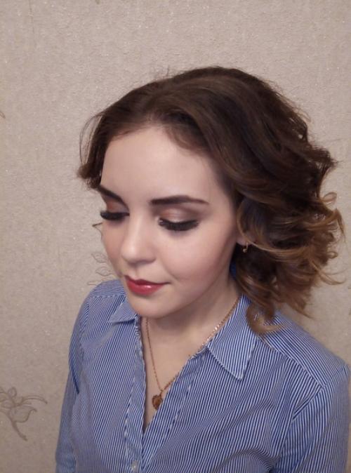 Акция на 8 марта макияж 450+лёгкие локоны в подарок! 04