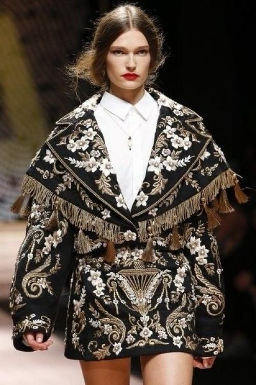 Стиль барокко в современной моде. 07