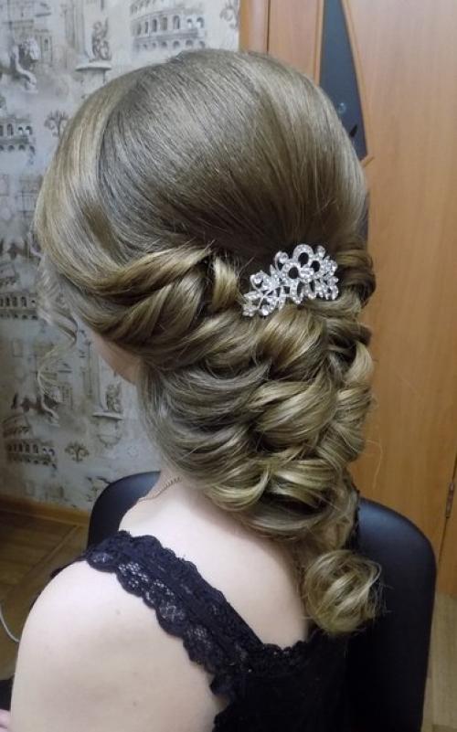 Милые девушки?  Приглашаю вас на вечерние прически и локоны до 600 рублей? 05