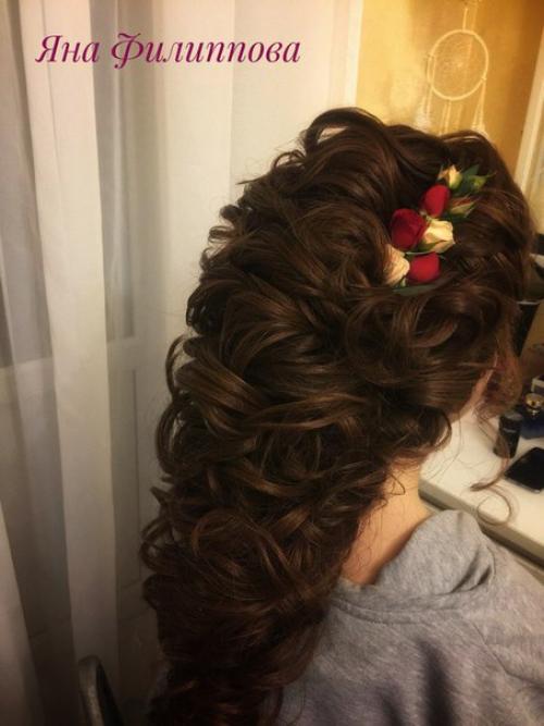 * Локоны (вечерние, свадебные, воздушные) до плеч 500 руб., до Лопаток 600 руб., до талии 700 руб., ниже талии 800 руб. 07