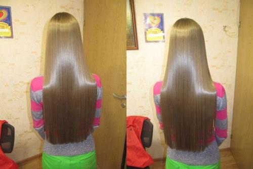 - Керат.  Выпрямление волос от 2 т. р. 01