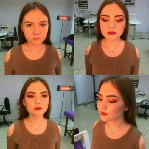 Предлагаю услуги визажиста, стилиста причёсок, бровиста. 01