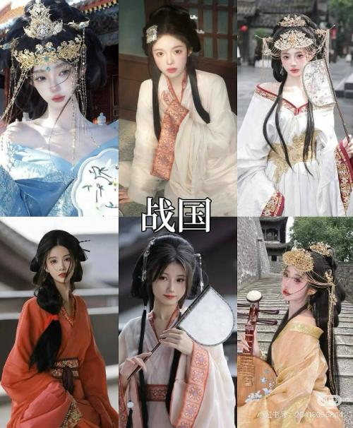 Ханьфу были прекрасны в разные эпохи! 05