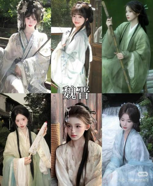 Ханьфу были прекрасны в разные эпохи! 03