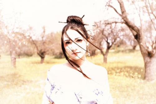 В прошлом году, когда зацвел миндаль, мы с Алеся другова решили сделать проект Гейша. 02 В прошлом году, когда зацвел миндаль, мы с Алеся другова решили сделать проект Гейша. 02