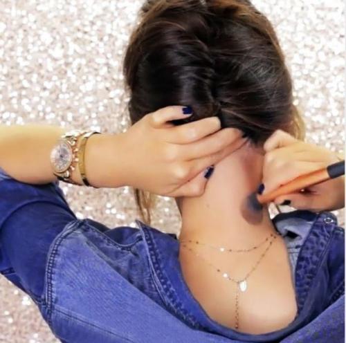 Контуринг шеи - новая техника визуальной коррекции? 02 Контуринг шеи - новая техника визуальной коррекции? 02