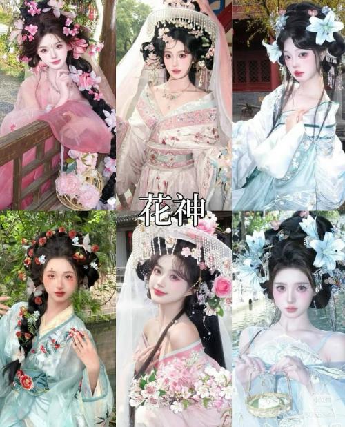 Ханьфу были прекрасны в разные эпохи! 01