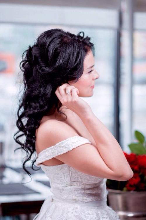 В продолжение темы про естественность свадебного образа. 02