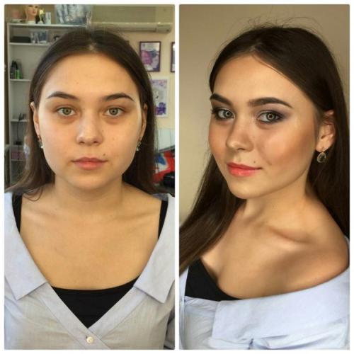 Девушки!  Могу предложить вам макияж + прическу/локоны по цене - 1000 руб.? 04