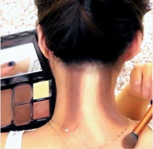 Контуринг шеи - новая техника визуальной коррекции? 01 Контуринг шеи - новая техника визуальной коррекции? 01