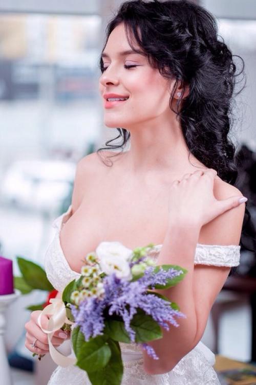 В продолжение темы про естественность свадебного образа. 03