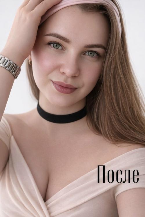 Промт: девушка с чокером. 01