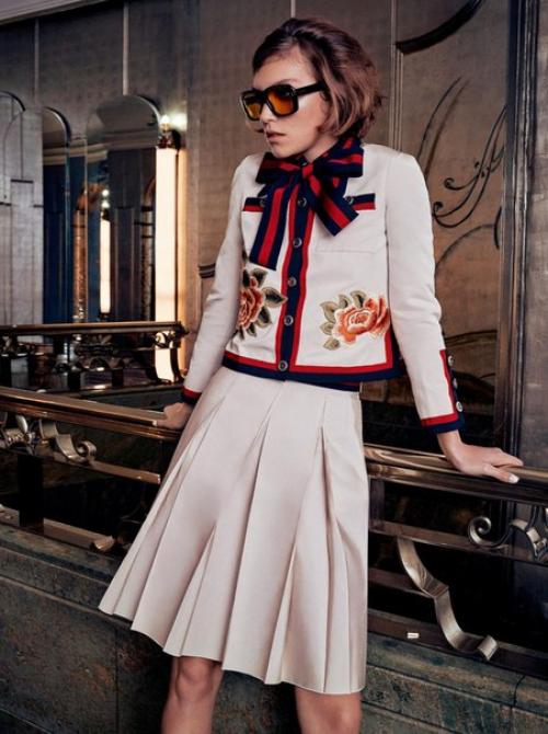 Аризона мьюз в фотосессии Микеланджело ди Баттиста для Harper's Bazaar Japan May 2016. 04