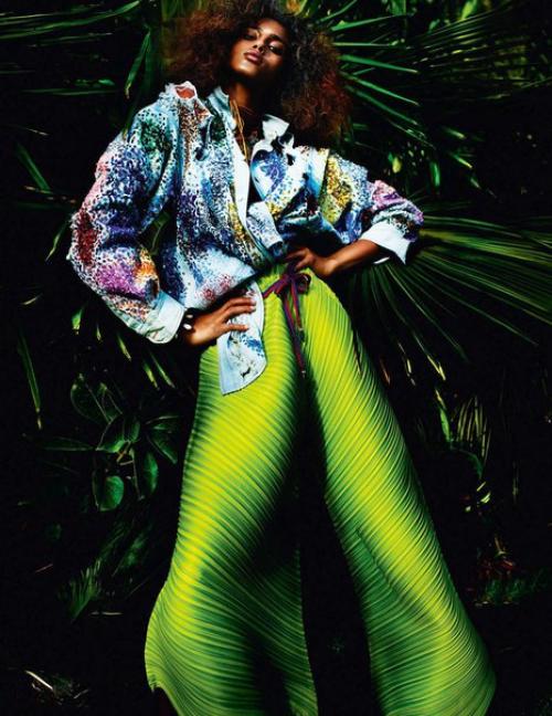 Fever …:  Имаан хаммам в фотосессии Марио тестино для Vogue Paris May 2016. 01