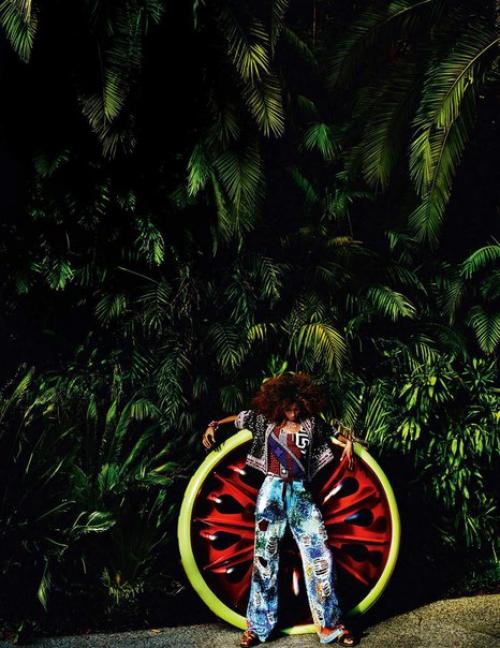 Fever …:  Имаан хаммам в фотосессии Марио тестино для Vogue Paris May 2016. 06