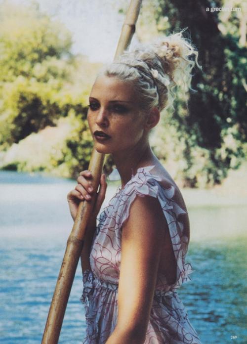 Греческий Поворот. Американский Vogue, май 1994 года. 03