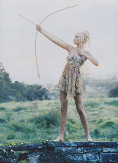 Греческий Поворот. Американский Vogue, май 1994 года. 09