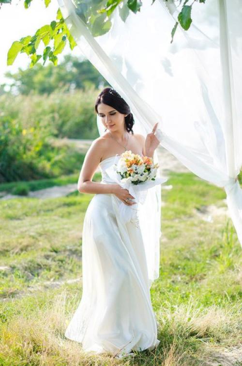 Свадебные и вечерние прически, укладки. 08