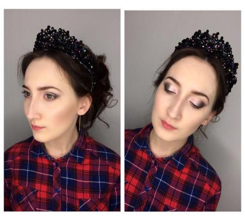 Вечерние и свадебные прически и макияж по привлекательным ценам! 09