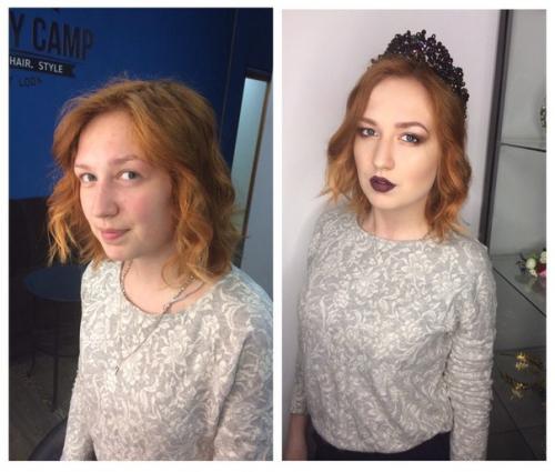 Вечерние и свадебные прически и макияж по привлекательным ценам! 08