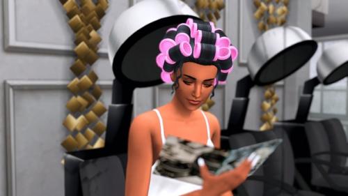 Когда Рамона прибыла в студию стилиста, она уже была полностью погружена в этот магический день. 04