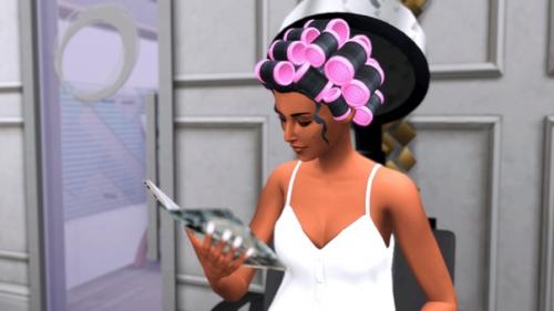 Когда Рамона прибыла в студию стилиста, она уже была полностью погружена в этот магический день. 05