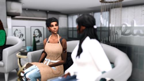 Когда Рамона прибыла в студию стилиста, она уже была полностью погружена в этот магический день. 01