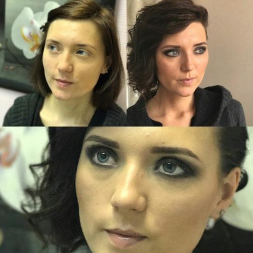 Выпускницам?  Акции?  Макияж 1200. 01