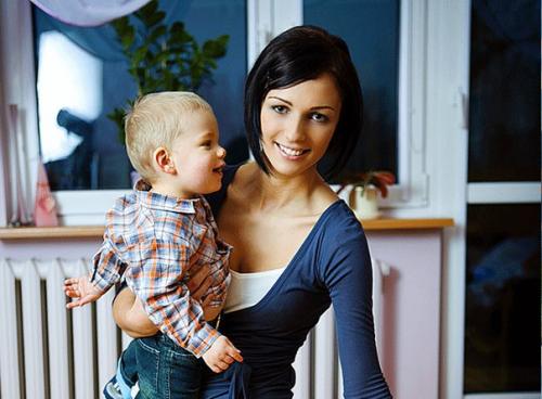 * Как выглядеть привлекательной молодой маме *. 03