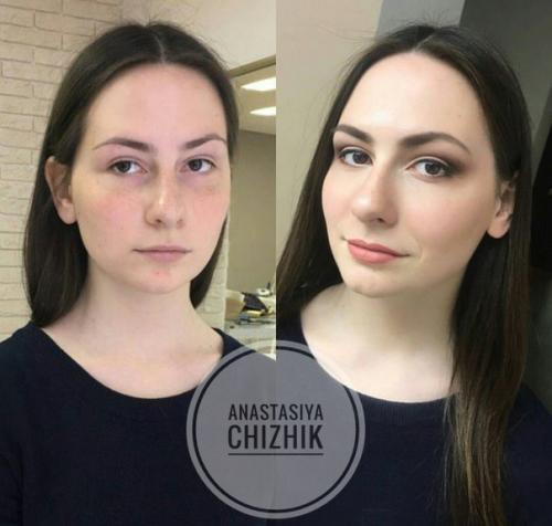 Вечерний образ (макияж причёска) 1500 р. 03