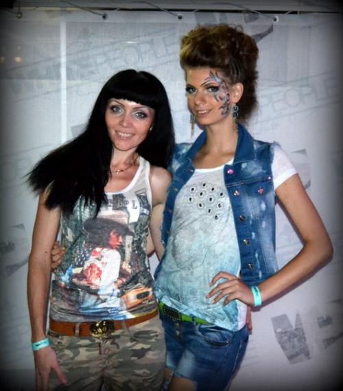 Мисс Севастополь 2014 Юлия Тарасова на шоу стилистов на фестивале Brand Party by Domino. 01